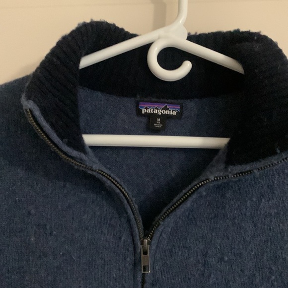 Patagonia Mens Quarter Zip Sweater - Picture 4 of 6